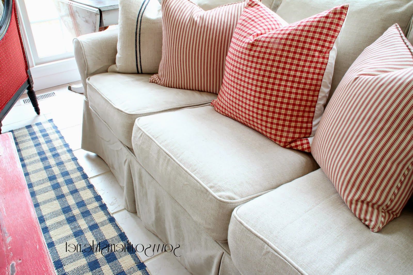 Most Recent Custom Slipcovers And Couch Cover For Any Sofa Online Inside Slipcovers For Sofas And Chairs (View 3 of 20)