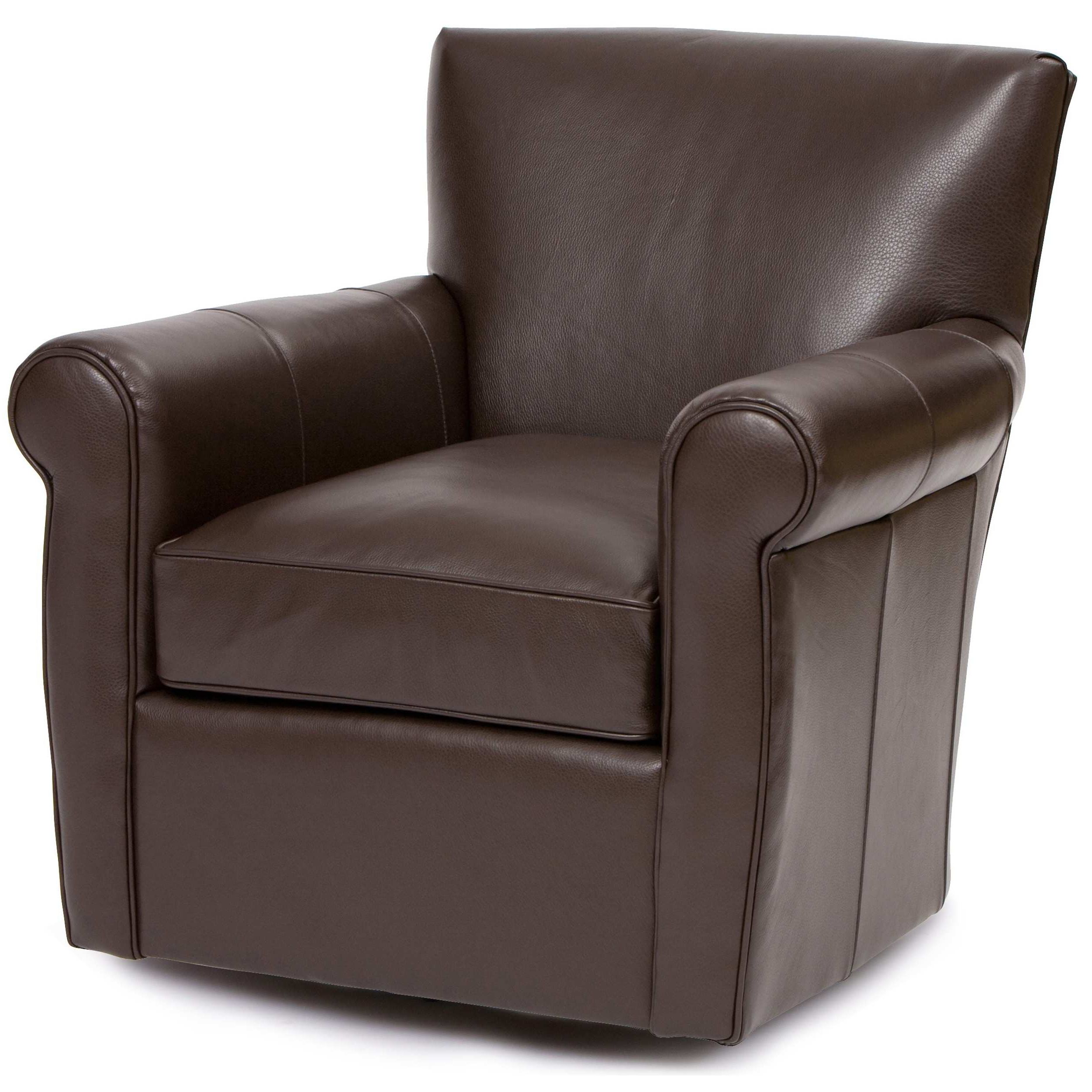 Peter Leather Swivel Chair, Livia Godiva Chairs Custom – Brightonandhove In Favorite Kawai Leather Swivel Chairs (View 3 of 20)