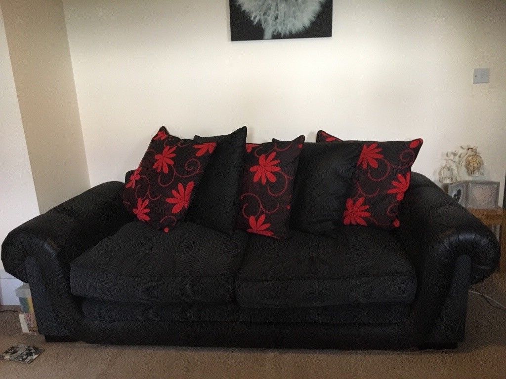 Sofa With Swivel Chair Pertaining To Most Up To Date Immaculate 2 Seater Sofa & Swivel Chair £ (View 11 of 20)