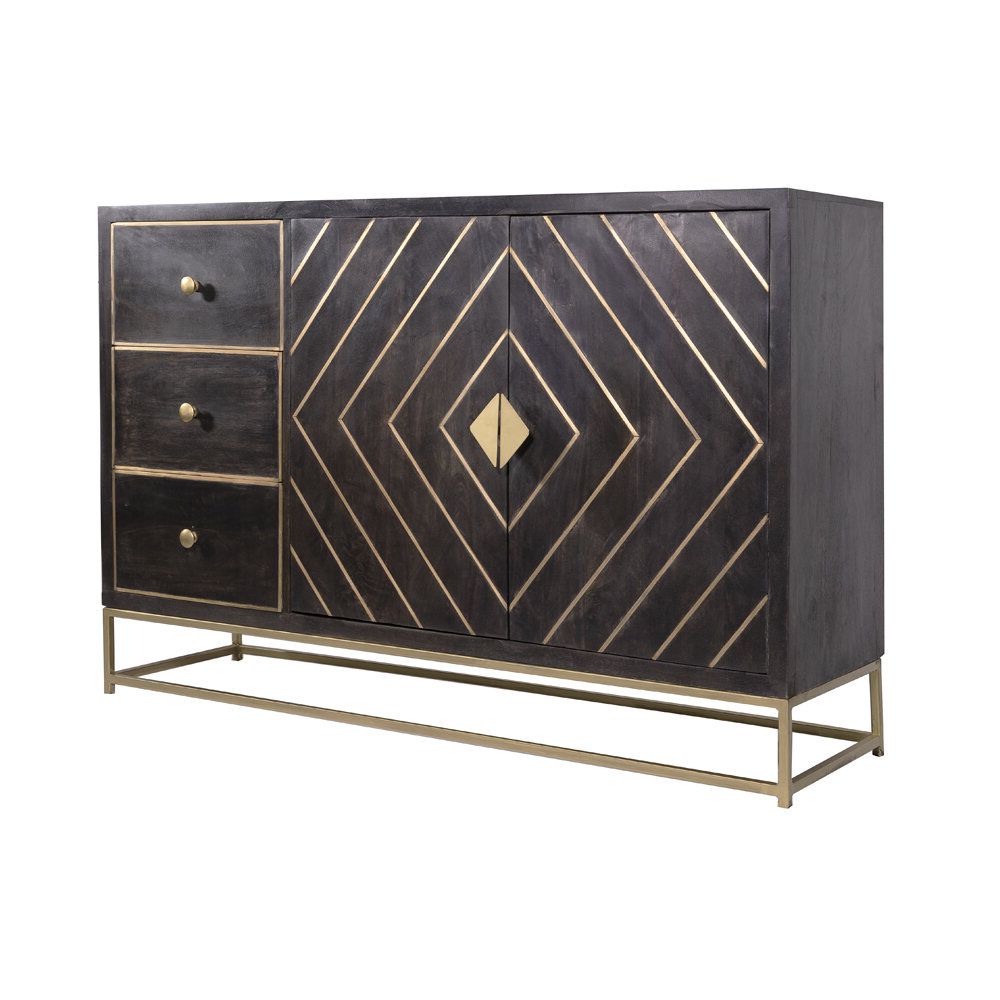 Abou Inlay Sideboard In Well Liked Armelle Sideboards (View 14 of 20)