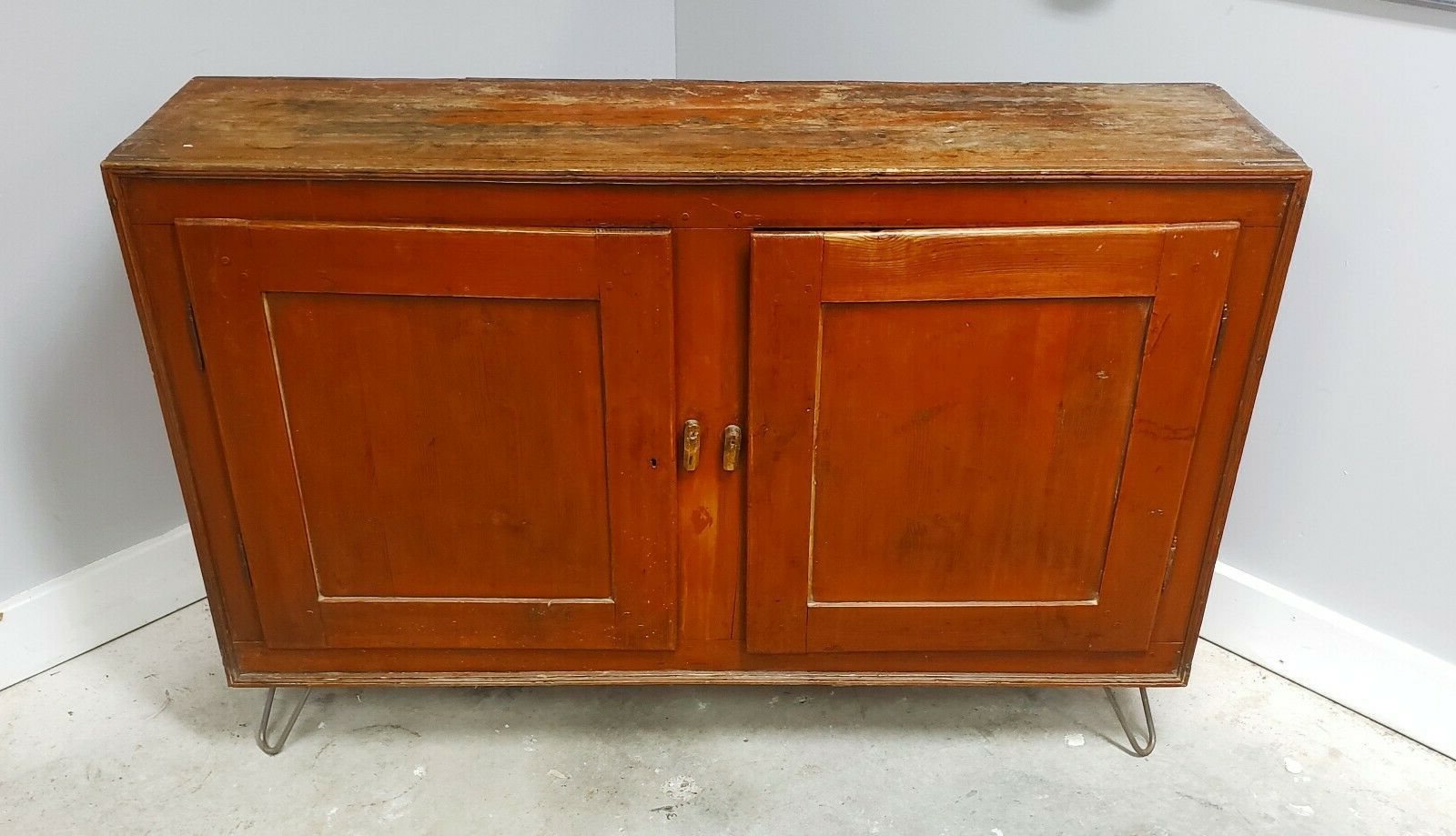 Antique 18th Century Commode Sideboard Credenza Rustic Cabinet Pertaining To Most Up To Date Lowrey Credenzas (View 16 of 20)