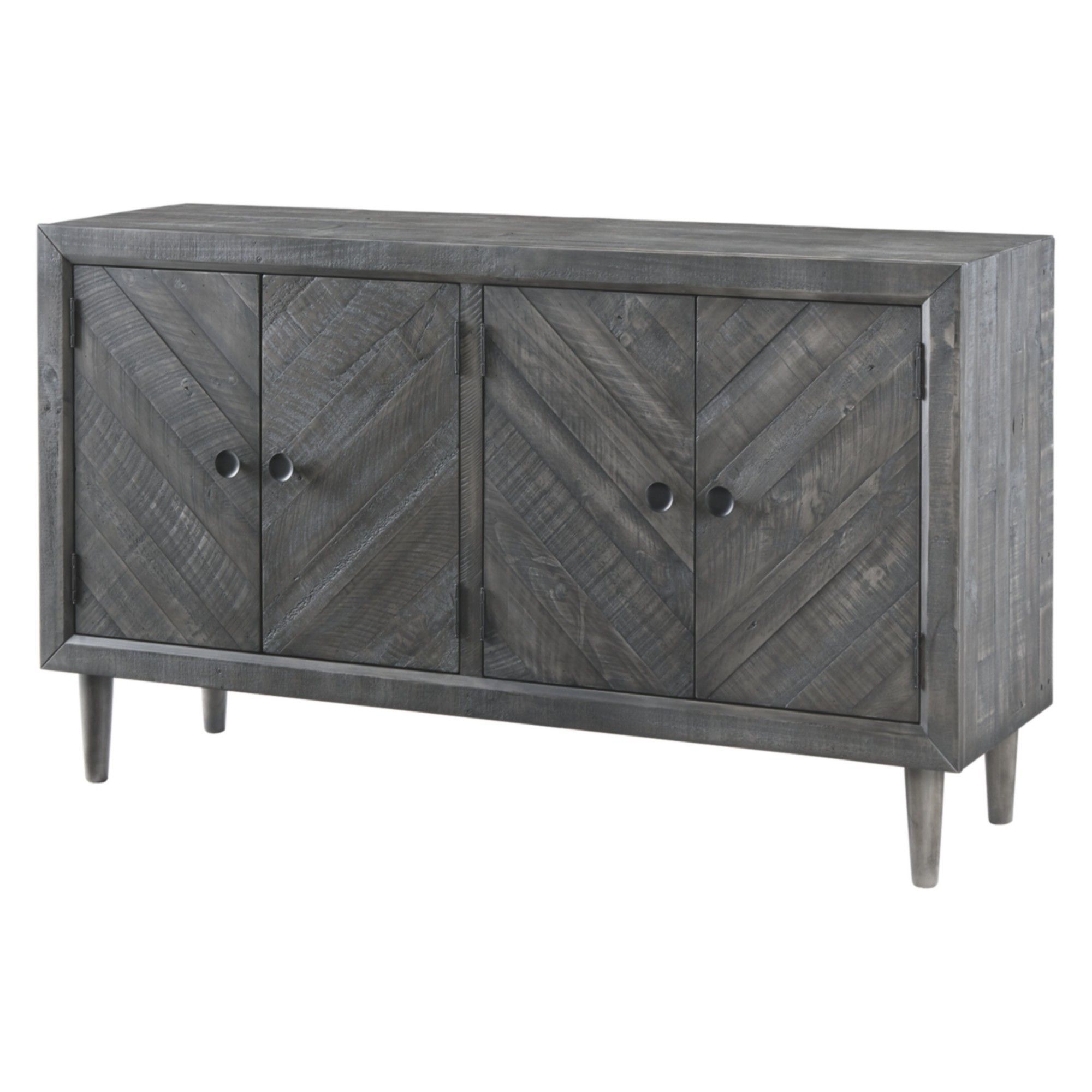 Besteneer Dining Room Server Dark Gray – Signature Design In Famous Rosson Sideboards (View 10 of 20)
