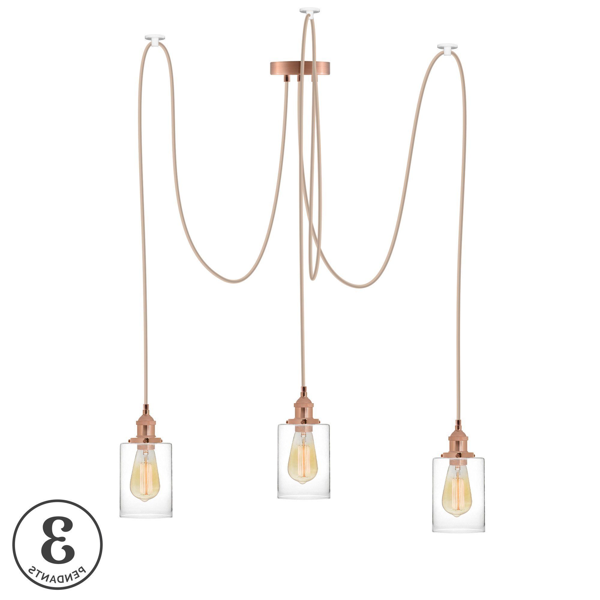 Esai 3 Light Cluster Pendant With Regard To Preferred Gattilier 3 Light Cluster Pendants (View 5 of 20)