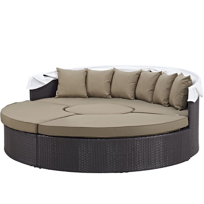Favorite Brentwood Patio Daybeds With Cushions Regarding Brentwood Patio Daybed With Cushions (View 7 of 20)
