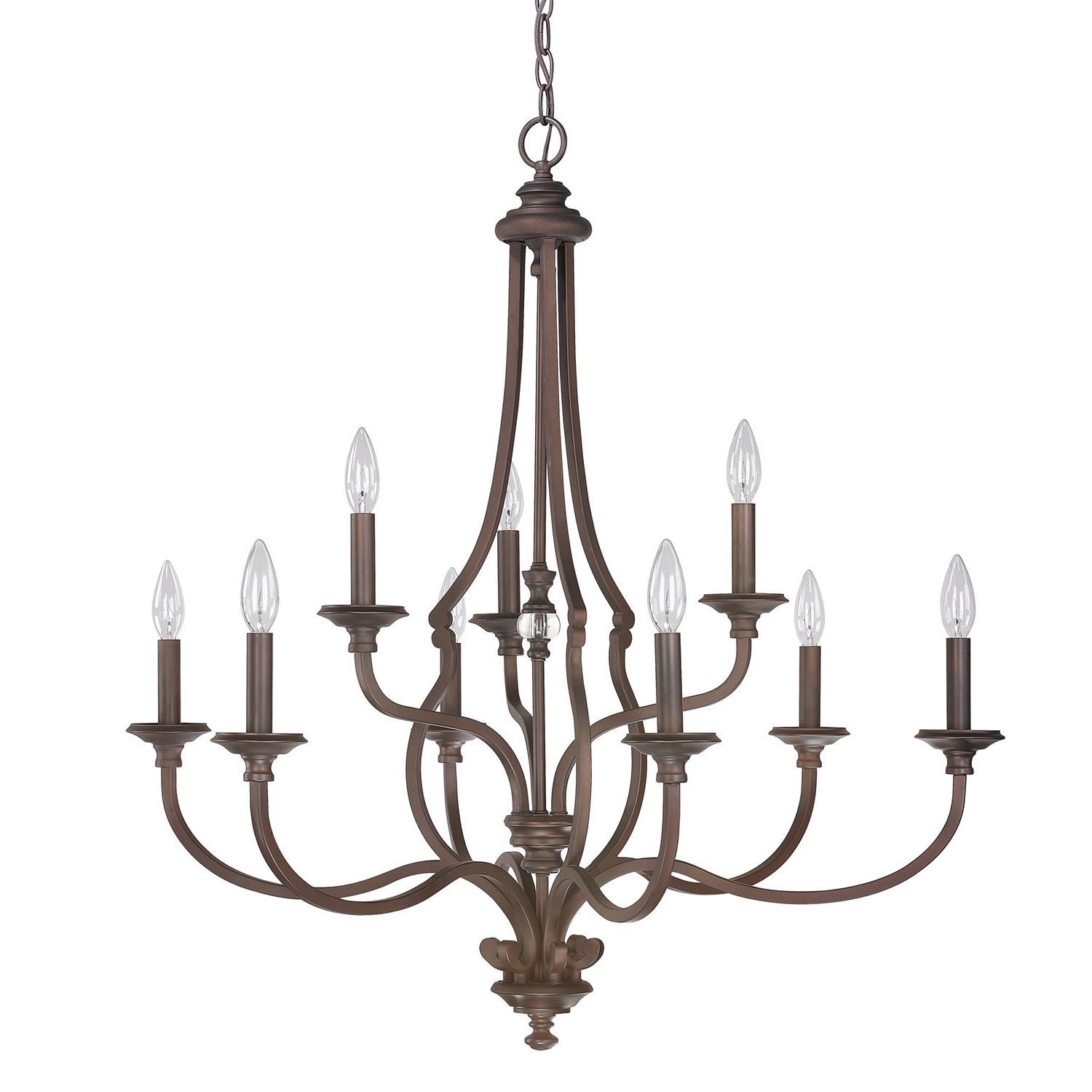 Favorite Gaines 9 Light Candle Style Chandeliers Pertaining To Darby Home Co Jaclyn 9 Light Candle Style Chandelier (View 6 of 20)