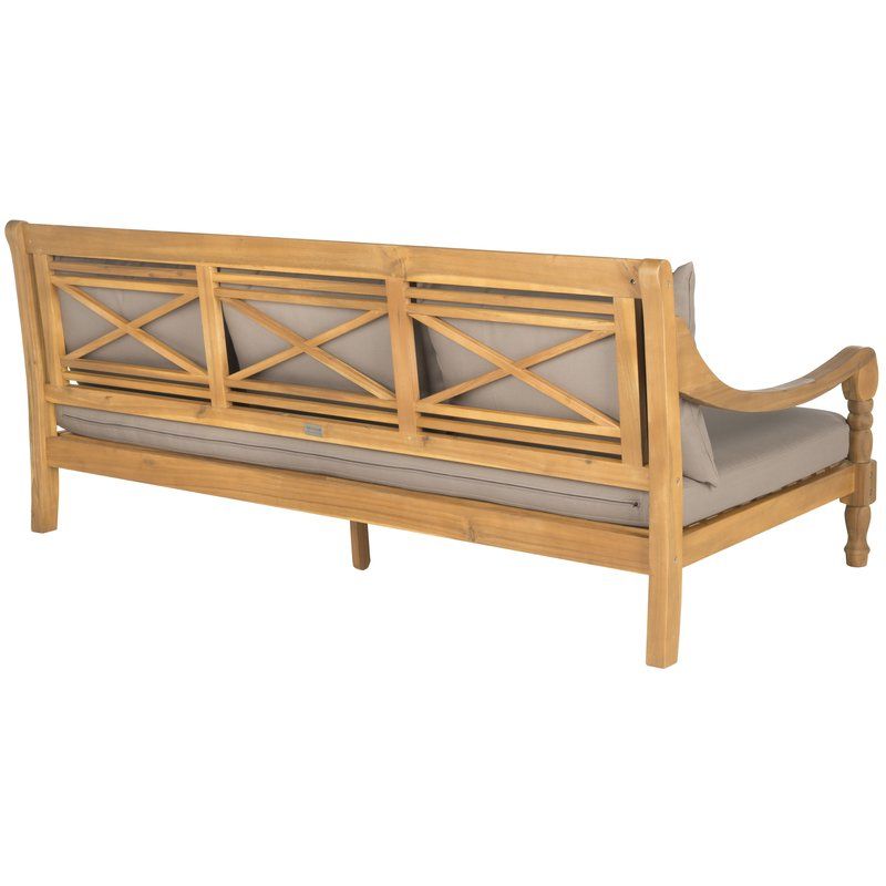 Favorite Roush Teak Patio Daybeds With Cushions Pertaining To Roush Teak Patio Daybed With Cushions (View 4 of 20)
