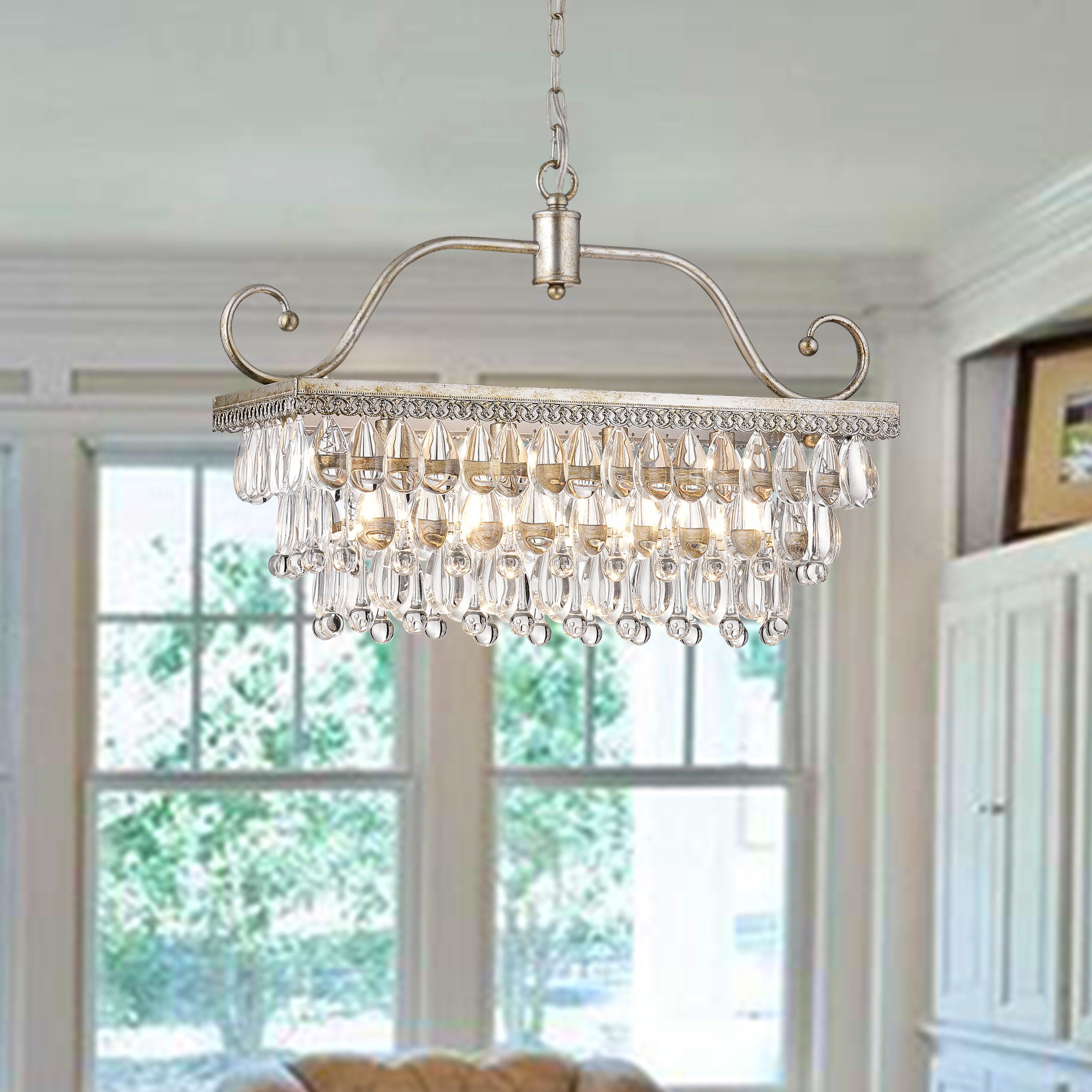 Halo Crystal Chandelier (View 10 of 20)