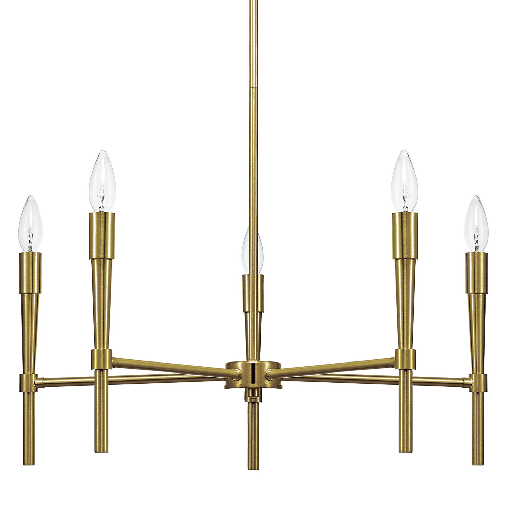 Hesse 5 Light Candle Style Chandeliers For Trendy Elena 5 Light Candle Style Chandelier (View 8 of 20)