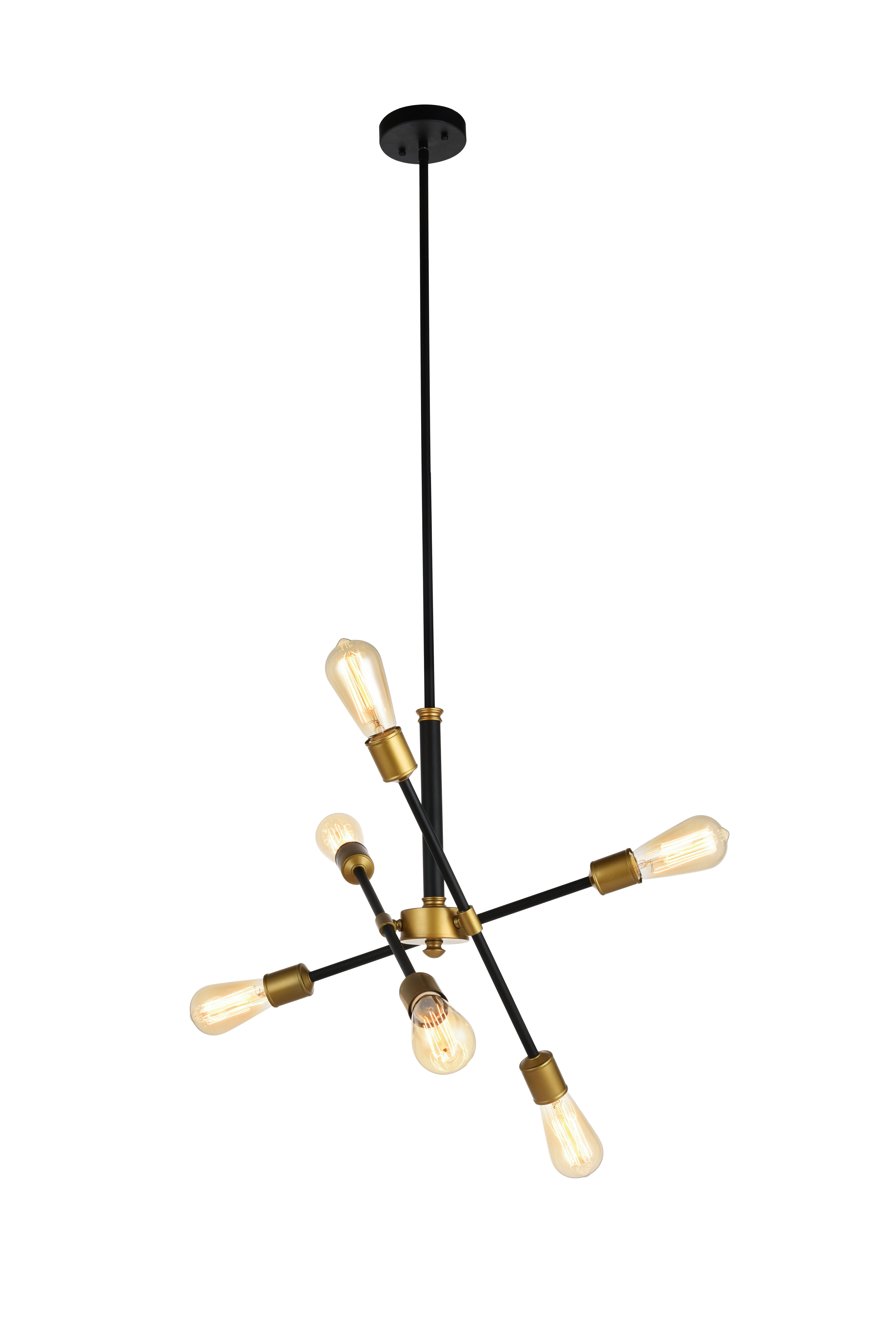 Johanne 6 Light Sputnik Chandelier In Well Known Johanne 6 Light Sputnik Chandeliers (Photo 1 of 20)