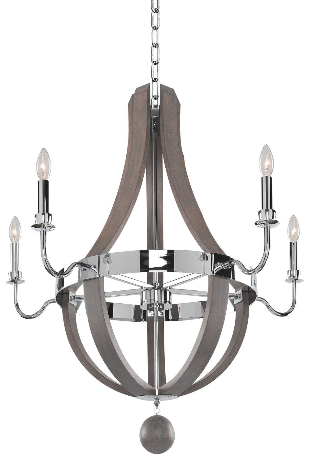 Kenna 5 Light Empire Chandeliers Pertaining To Well Known Sharlow 5 Light Empire Chandelier (View 14 of 20)