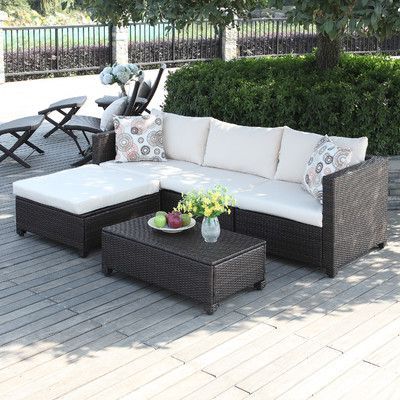 Larsen 5 Piece Sectional Seating Group With Cushions (View 8 of 20)