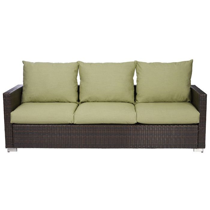 Mcmanis Patio Sofa With Cushion Regarding 2020 Mcmanis Patio Sofas With Cushion (View 1 of 20)