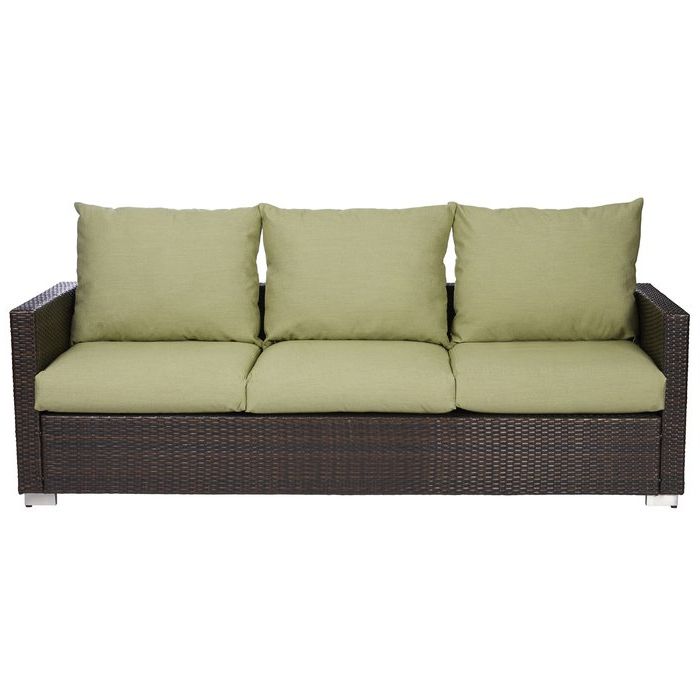 Mcmanis Patio Sofa With Cushion Regarding 2020 Mcmanis Patio Sofas With Cushion (Photo 1 of 20)