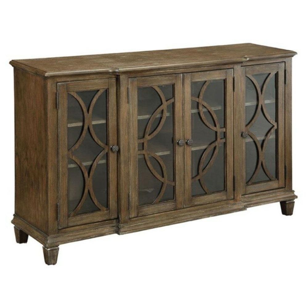 Most Recently Released Rotan Transitional Wire Sideboard Within Aberdeen Westin Sideboards (View 11 of 20)