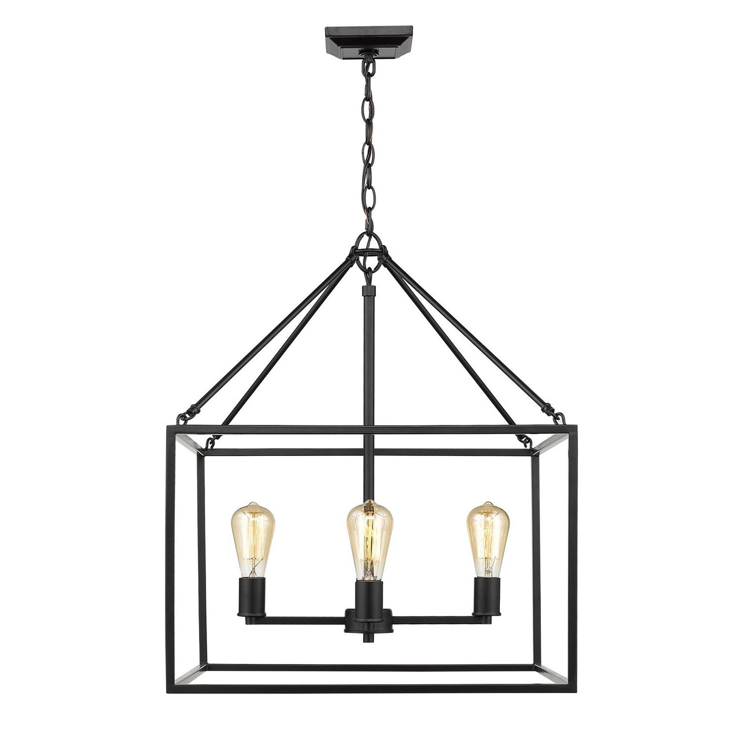 Most Up To Date 4 Light Lantern Square / Rectangle Pendants Pertaining To Zabel 4 Light Lantern Square / Rectangle Pendant (Photo 1 of 20)