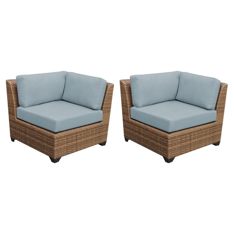 Most Up To Date Laguna Outdoor Sofas With Cushions Intended For Tk Classics Laguna Outdoor Corner Chair – Set Of  (View 14 of 20)