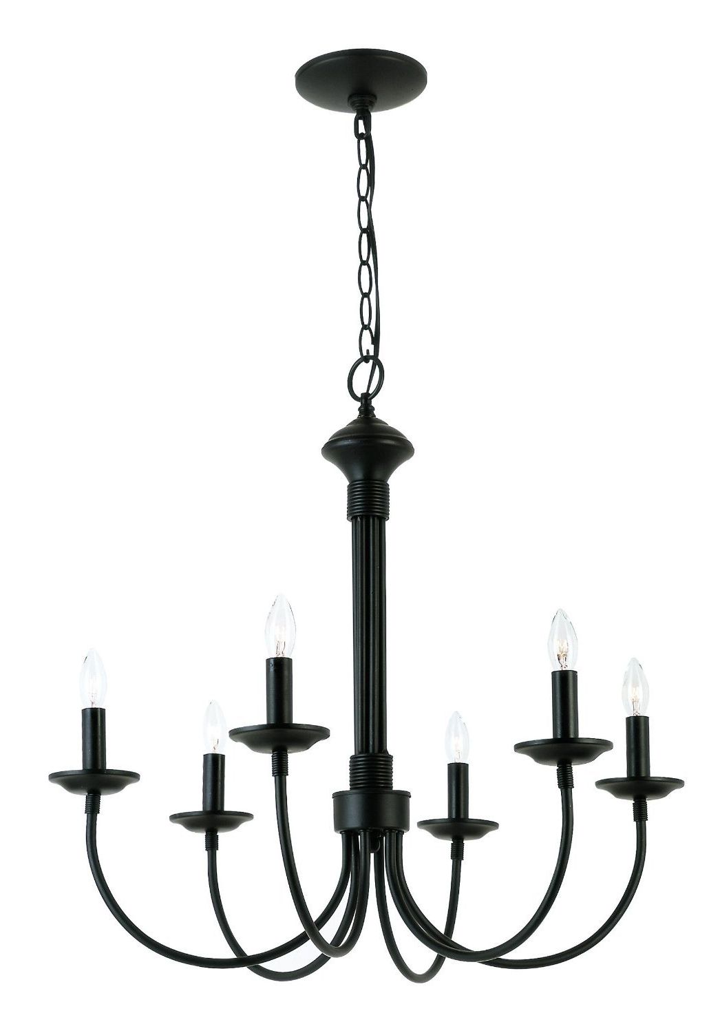 Newest Hamza 6 Light Candle Style Chandeliers For Laurel Foundry Modern Farmhouse Shaylee 6 Light Candle Style (View 8 of 20)