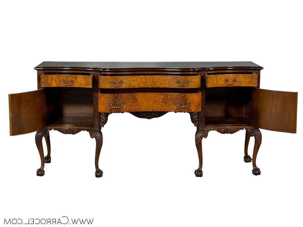North York Sideboards In Well Known Chippendale Sideboard With Ball And Claw Foot At 1stdibs (View 19 of 20)