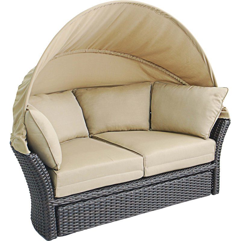 Popular Tiana Patio Daybed With Cushions Inside Tiana Patio Daybeds With Cushions (View 4 of 20)