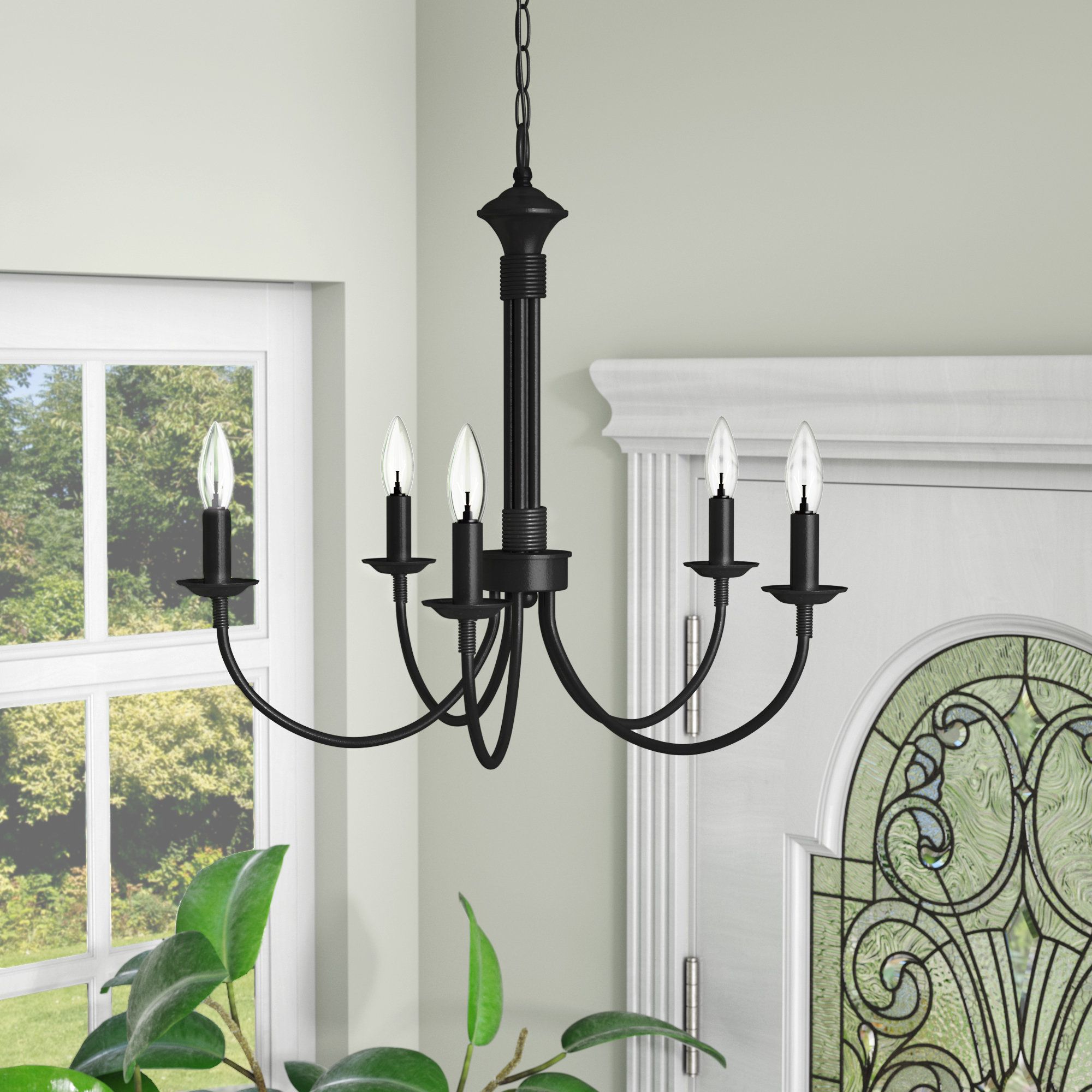 Shaylee 5 Light Candle Style Chandeliers Pertaining To Trendy Shaylee 5 Light Candle Style Chandelier (Photo 1 of 20)