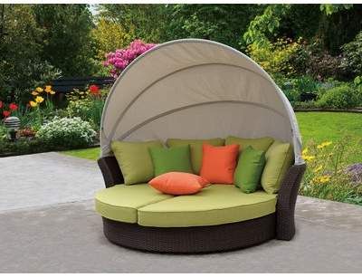 Tiana Patio Daybeds With Cushions With Regard To Most Popular Brayden Studio Linton Expandable Oval Daybed Brayden Studio (View 11 of 20)