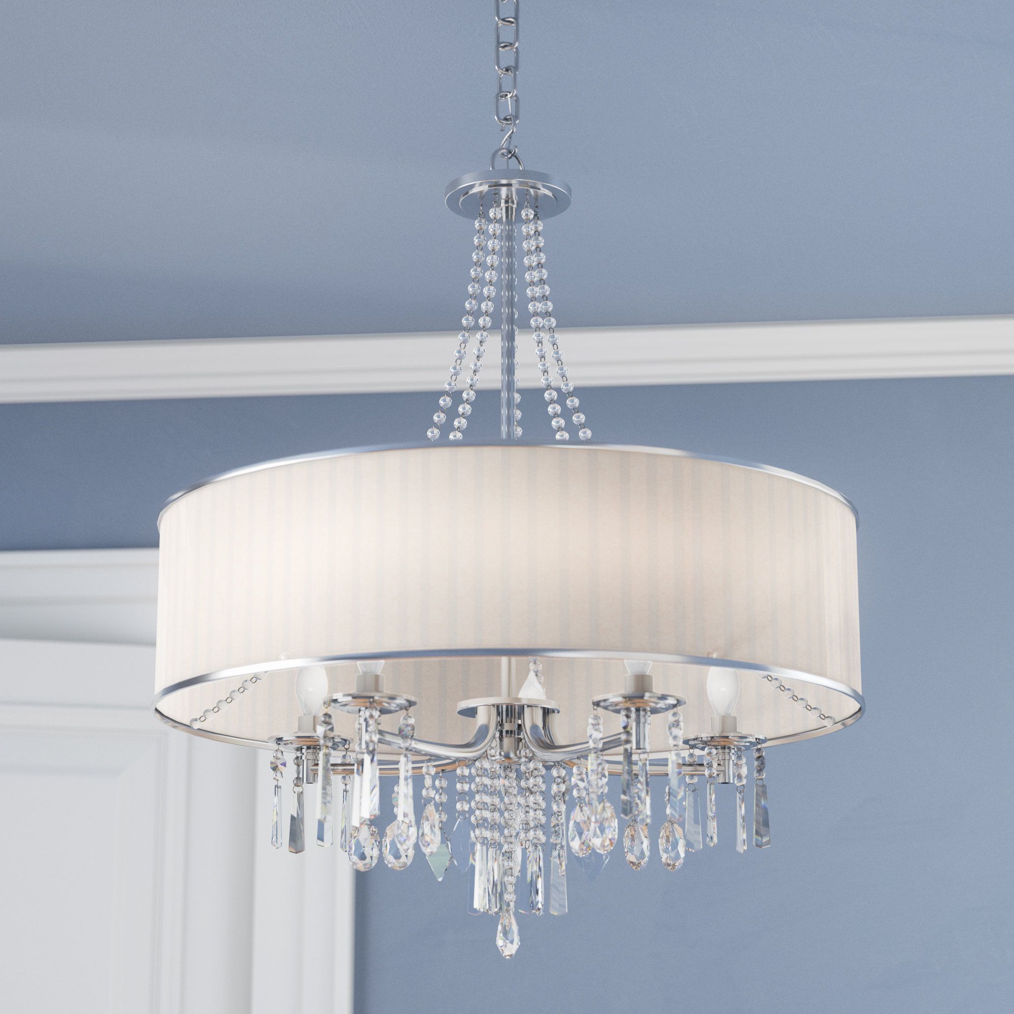 Well Known Abel 5 Light Drum Chandelier For Buster 5 Light Drum Chandeliers (View 7 of 20)