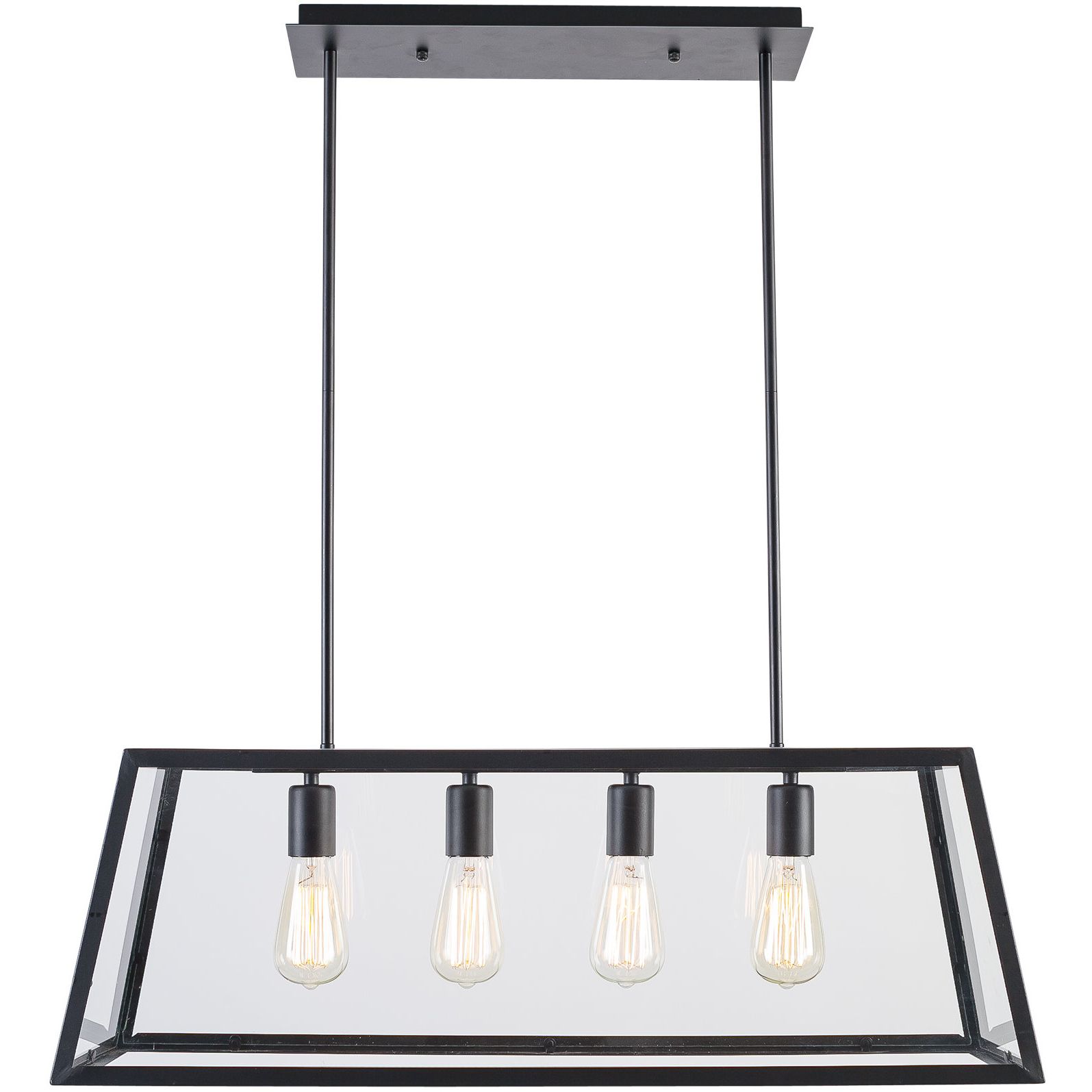 Well Known Sousa 4 Light Kitchen Island Linear Pendant For Sousa 4 Light Kitchen Island Linear Pendants (View 1 of 20)