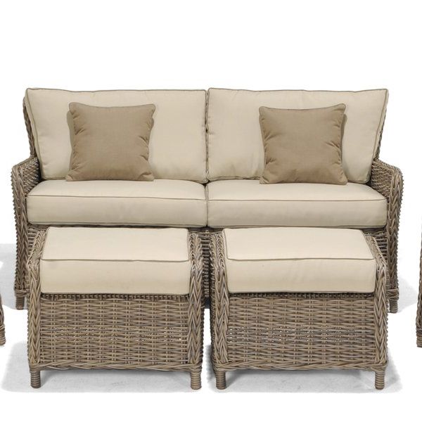 Featured Photo of 20 Ideas of Avadi Outdoor Sofas & Ottomans 3 Piece Set