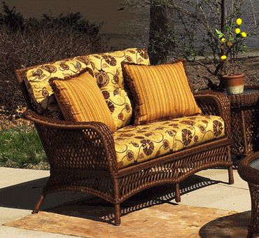 Wicker With Preferred Mullenax Outdoor Loveseats With Cushions (View 19 of 20)