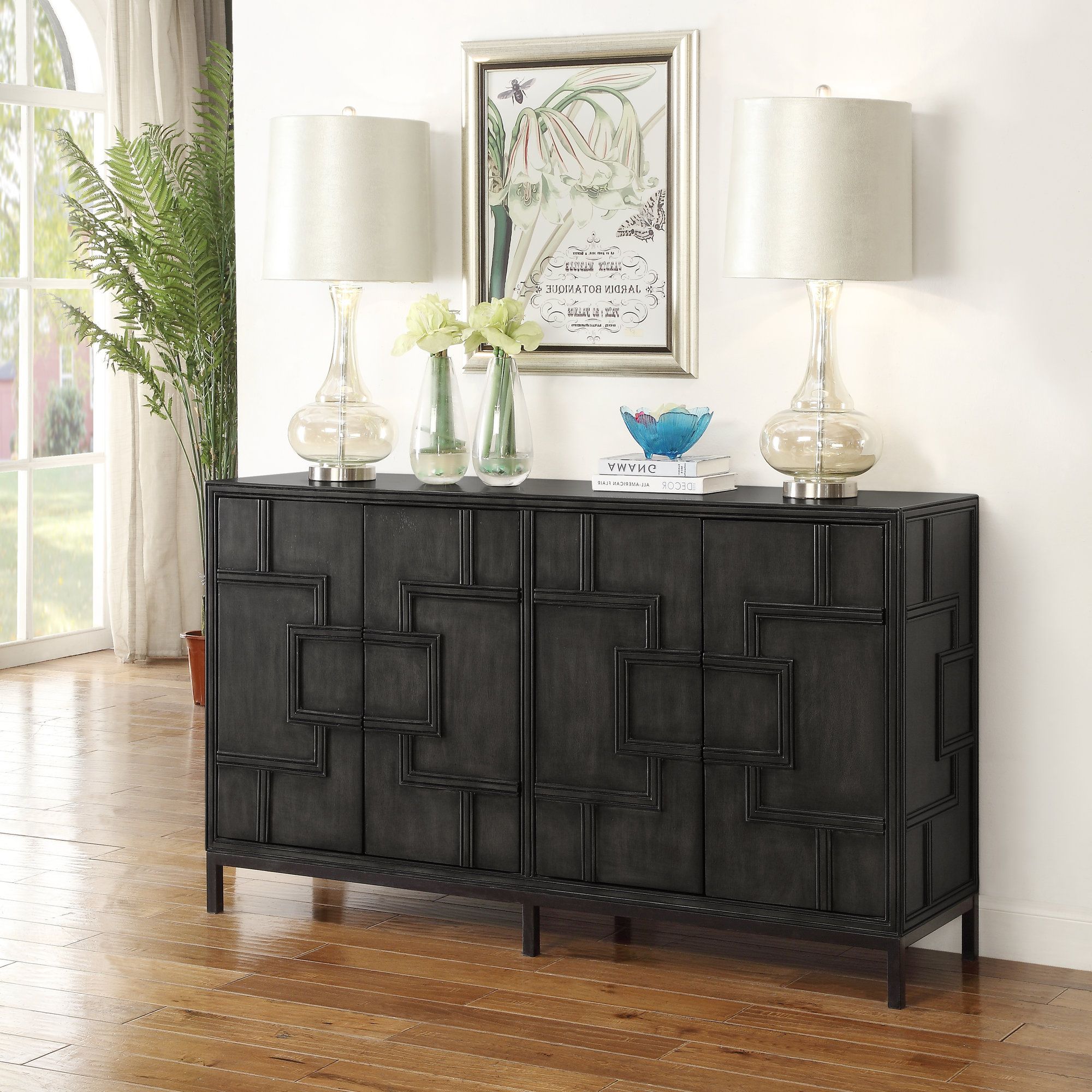 Widely Used Candide Wood Credenzas With Regard To Details About Bloomsbury Market Candide Wood Credenza (Photo 1 of 20)