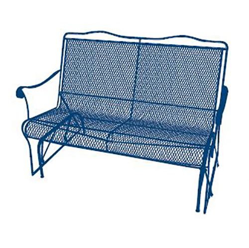 1 Person Antique Black Steel Outdoor Gliders For Most Recently Released Wrought Iron Loveseat Glider – Walmart (View 9 of 20)