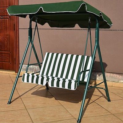 2 Person Hammock Porch Swing Patio Outdoor Hanging Loveseat Inside Popular 2 Person Hammock Porch Swing Patio Outdoor Hanging Loveseat Canopy Glider Swings (View 12 of 20)