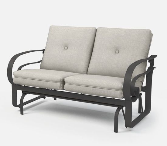 Best And Newest Outdoor Loveseat Gliders With Cushion Regarding Outdoor Patio Furniture (View 20 of 20)