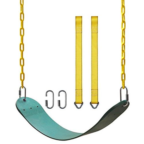 Favorite Swing Seats With Chains Inside Pacearth Swing Seat Support 660lb With  (View 16 of 20)