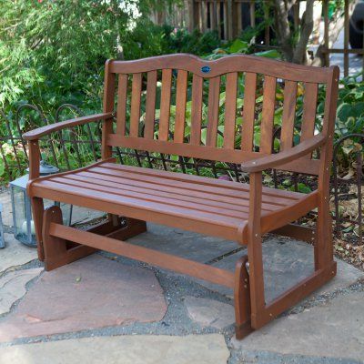 Loveseat Glider Benches Regarding Most Popular Jordan Manufacturing Alpine 4 Ft. Outdoor Loveseat Glider (Photo 1 of 20)