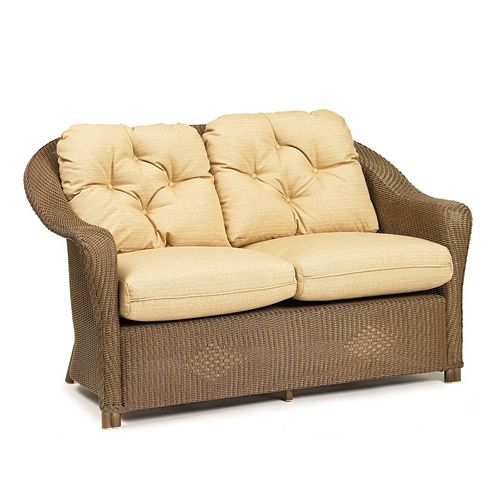 Most Recently Released Outdoor Loveseat Gliders With Cushion Pertaining To Loveseat And Double Glider Cushions (View 15 of 20)