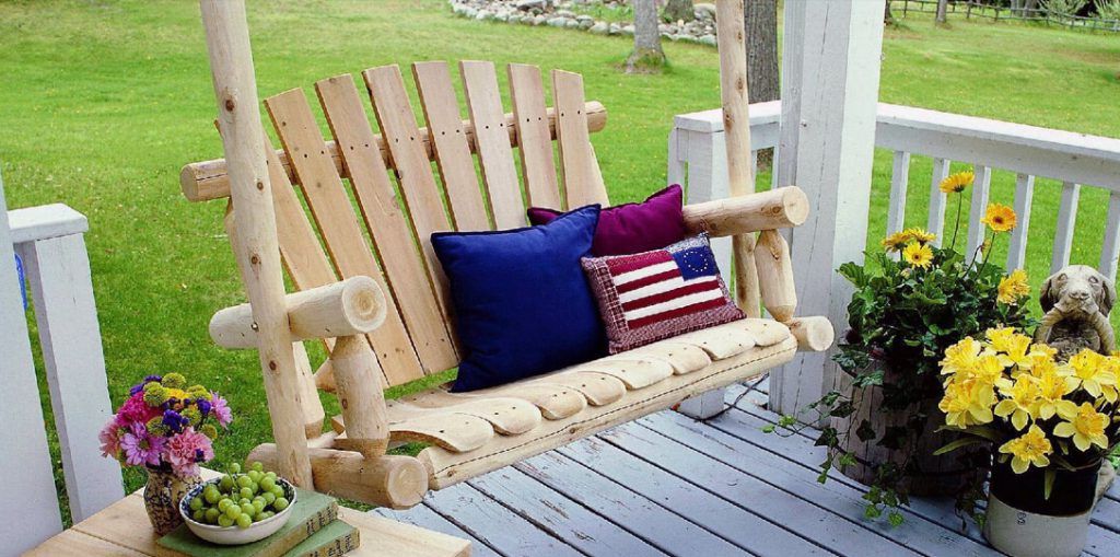 Most Up To Date Patio Swing – The Favorite Place For A Family Gathering Pertaining To Patio Porch Swings With Stand (View 15 of 20)