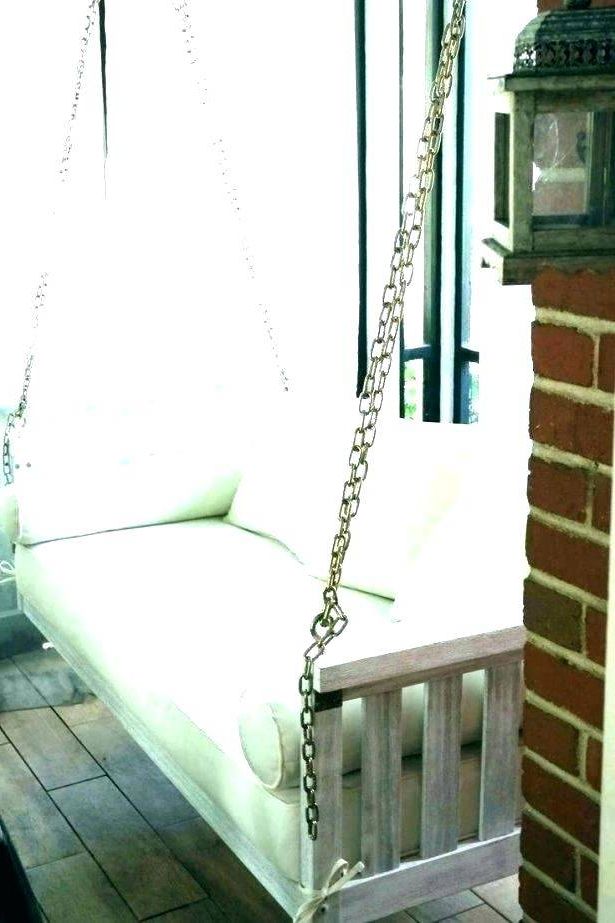 Patio Hanging Porch Swings With Trendy Likable Hanging Porch Swing Beds Beautiful Home Decor Plans (View 3 of 20)