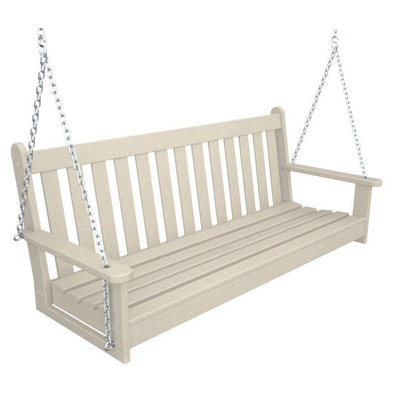 Preferred Nautical Porch Swings In Poly Wood Ns48bl Nautical 48 Inch Swing Patio Furniture (View 20 of 20)