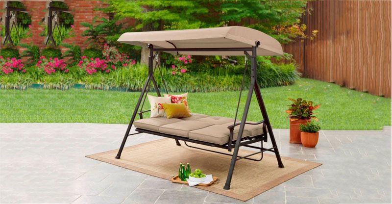 Well Known 7 Best Porch Swing With Stand To Beautify Your Garden (2019 Regarding Patio Porch Swings With Stand (View 3 of 20)
