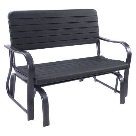 Featured Photo of The Best Steel Patio Swing Glider Benches