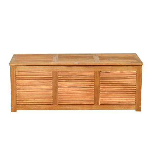 Best And Newest Skoog Chevron Wooden Storage Benches Regarding Moloney Wooden Storage Bench (View 18 of 20)