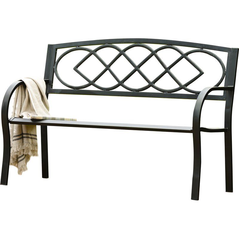Celtic Knot Iron Garden Benches Pertaining To 2020 Celtic Knot Iron Garden Bench (View 1 of 20)