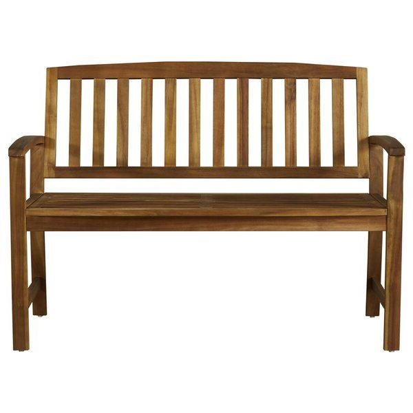 Find Gorgeous Outdoor Benches At Wayfair For Your Backyard In Best And Newest Wallie Teak Garden Benches (View 14 of 20)