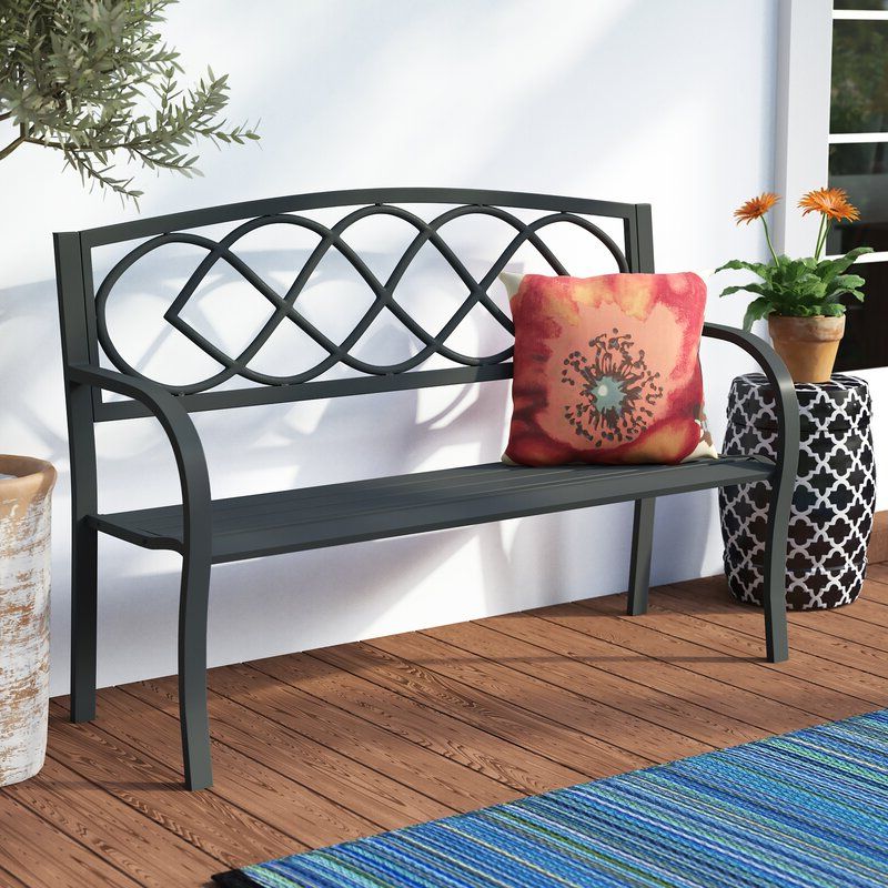 Preferred Celtic Knot Iron Garden Benches In Celtic Knot Iron Garden Bench (View 2 of 20)