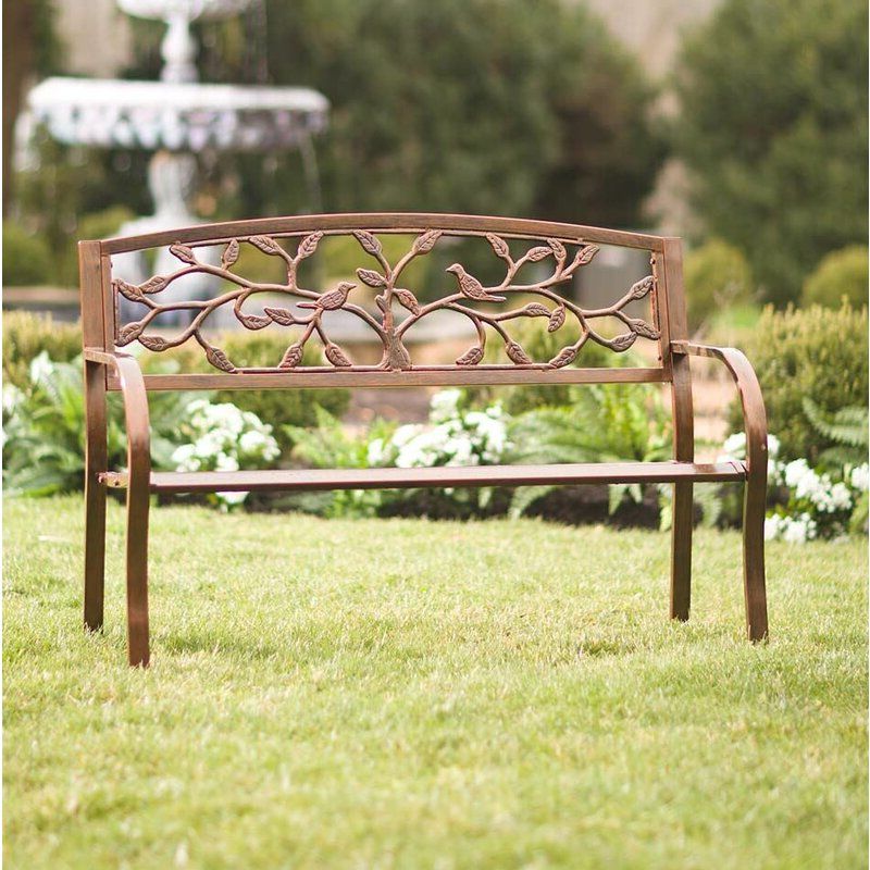 Tree Of Life Iron Garden Bench For Latest Tree Of Life Iron Garden Benches (Photo 1 of 20)