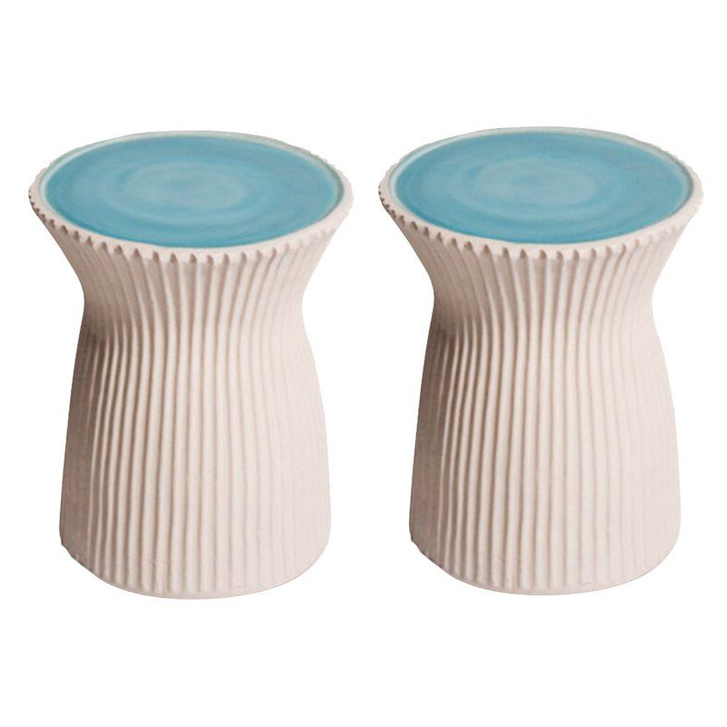 Trendy Ceramic Garden Stool Regarding Aloysius Ceramic Garden Stools (View 4 of 20)