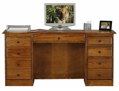 Trendy Lucille Timberland Wooden Garden Benches In Lapierre Double Pedestal Solid Wood Executive Desk Finish: Unfinished (View 9 of 20)
