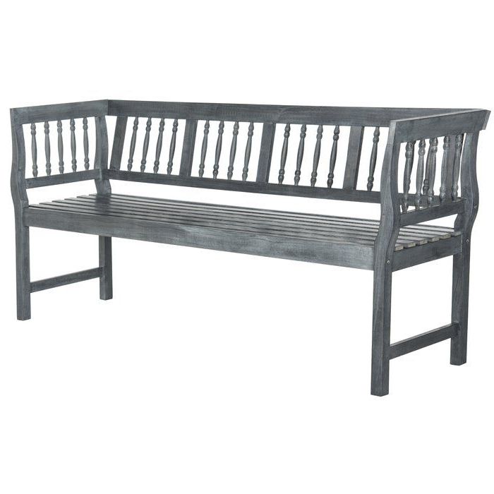 Wood Bench Outdoor, Outdoor Bench, Wood Regarding Most Popular Sibbi Glider Benches (View 19 of 20)