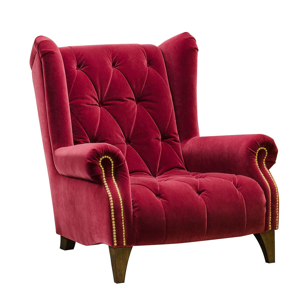 Alexander & James Ossie Armchair – Biba Berry For Well Liked James Armchairs (View 8 of 20)